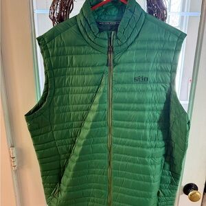 Stio Forest Green Mens Quilted Jacket